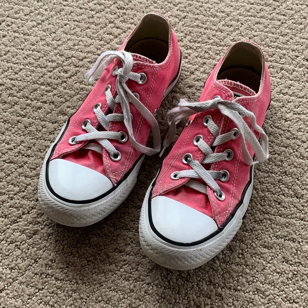 Converse Dark Pink Chuck Taylor Shoes